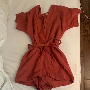 Urban Outfitters Burnt Orange Romper